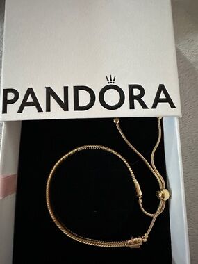 Pandora Snake Chain Slider Bracelet